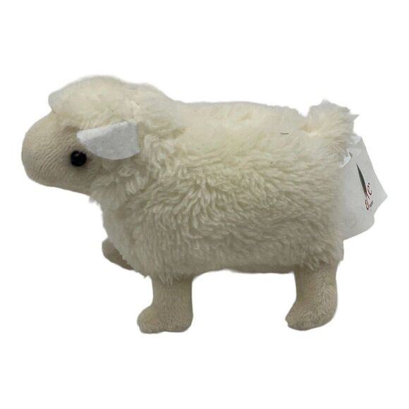 ADORE Mini Lamb Standing Stuffed Animal Plush Toy Easter Nativity - Picture 1 of 10